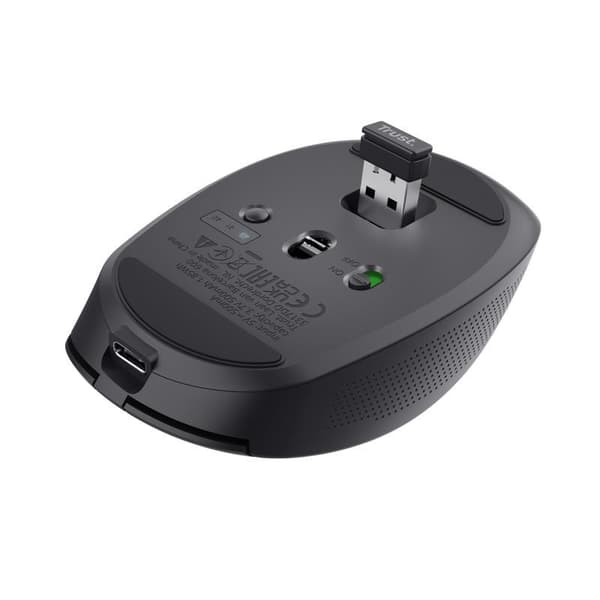 Mus usb optisk WRL ozaa/sort 24819, Trust