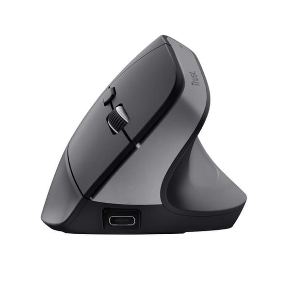 Mus usb optisk WRL bayo+/ergonomic blk 25146, Trust