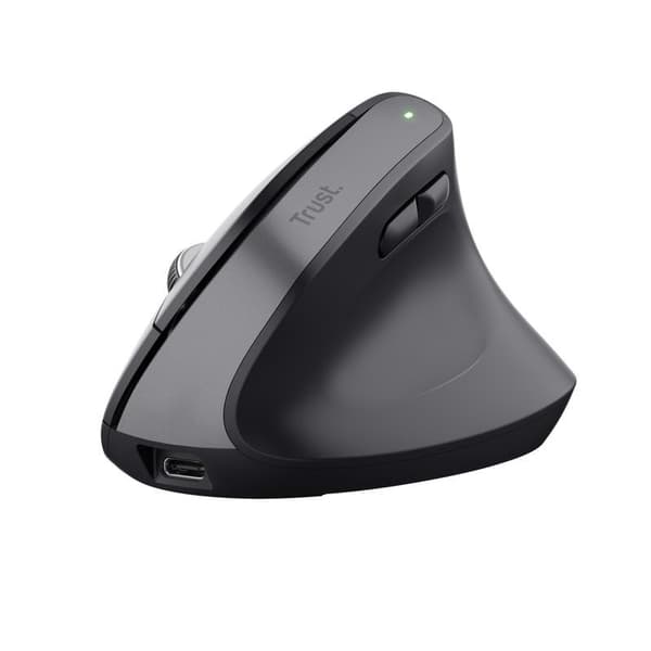 Mus usb optisk WRL bayo+/ergonomic blk 25146, Trust