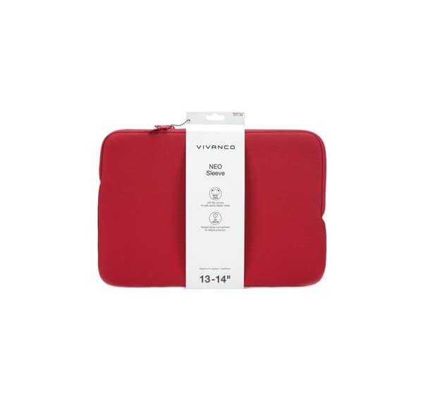 Vivanco notebook-omslag Neo 13-14", rød
