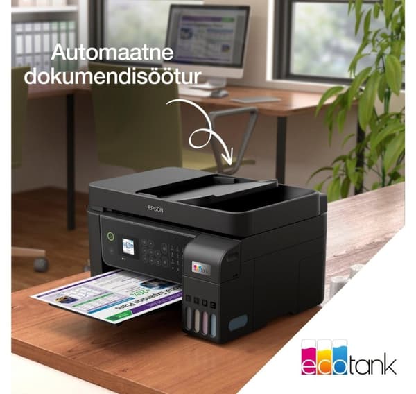 Allt-i-ett bläcktankskrivare EPSON EcoTank L5310, svart