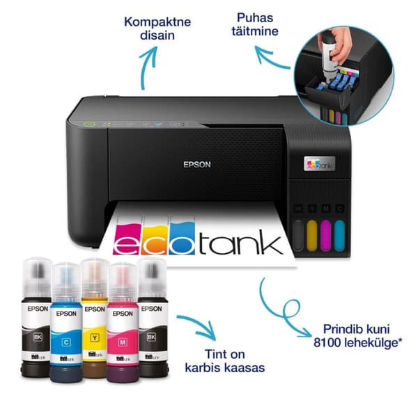 Alt-i-én inkjetprinter EPSON EcoTank L3270