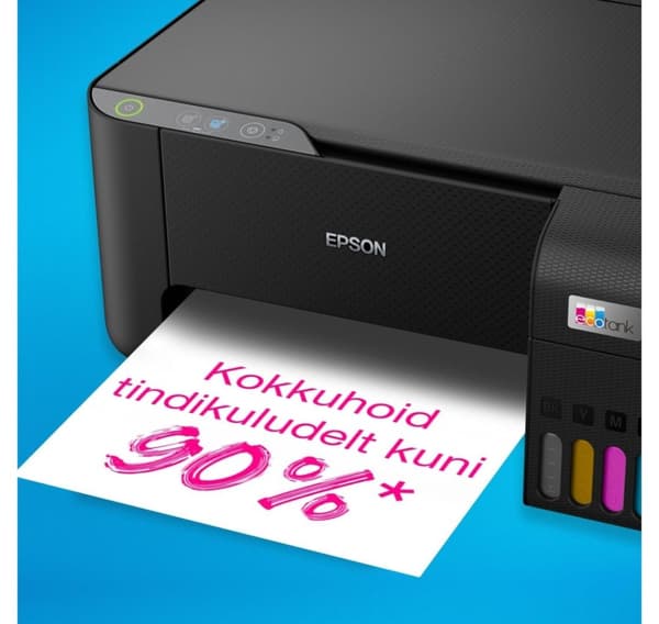 Allt-i-ett bläcktankskrivare EPSON EcoTank L3230, svart