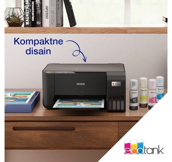 Allt-i-ett bläcktankskrivare EPSON EcoTank L3230, svart