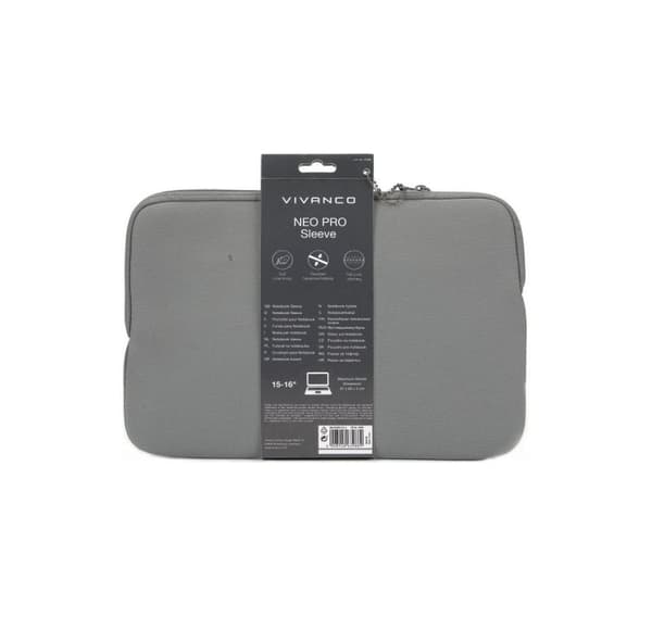 Vivanco notebook-sleeve Neo Pro 15-16", grå