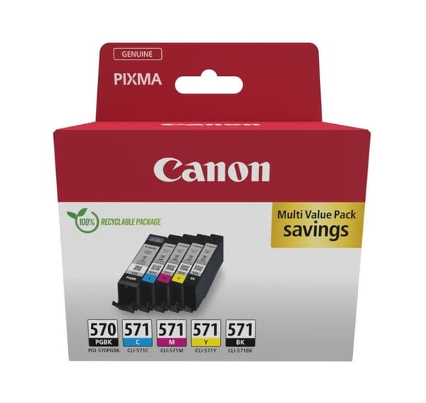 Canon blækpatron PGI-570/CLI-571 Multipack