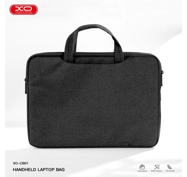 XO notebook-omslag CB01 14", svart