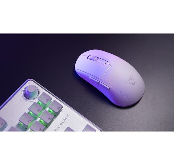 Turtle Beach trådlös mus Burst II Air, vit