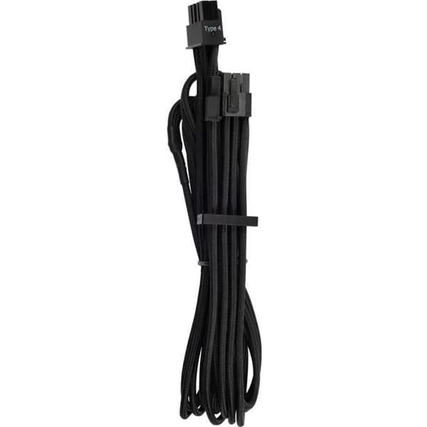 CORSAIR Premium PCIe-kablar (enkel anslutning) Individuellt mantlad-2A Svart - (CP-8920243)