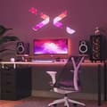 Miniatyrbild 3 av 4: Set med 10 mini LED-paneler...
