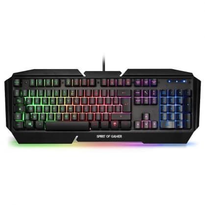 PC-tangentbord, PRO-K5 Black, Spirit Of Gamer Svart