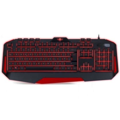 PC-tastatur, "Gaming Pack 3 in 1 Keyboard + Mouse + Pad Black", Spirit Of Gamer