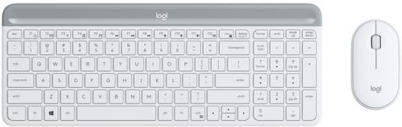 PC-tastatur, MK470 Hvid (US) 920-009205, Logitech