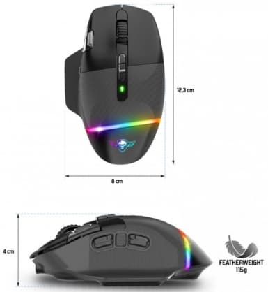 PC-mus, XPERT-M800 Svart, Spirit Of Gamer