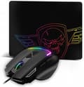 Miniatyrbild 1 av 9: PC-mus, PRO-M3 Gaming-mus + Musmatta Svart, Spirit Of Gamer