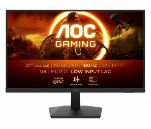 Näyttö C27G4ZXU 27" VA 16:9, AOC musta