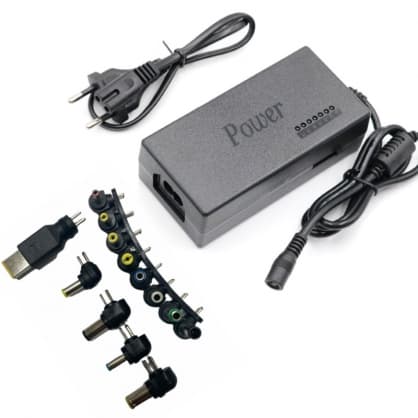 Tilbehør til PC GX-96W Universal Laptop Lader 13 Porter 96W Sort, Riff
