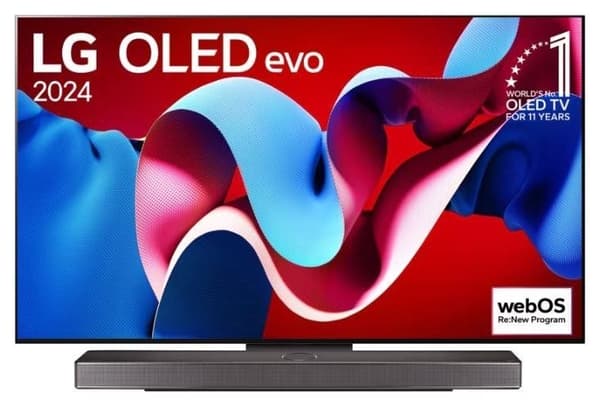 TV 55" (oled/4k/smart, 3840x2160, langaton lähiverkko, bluetooth, webos, musta, oled55c41la), LG musta