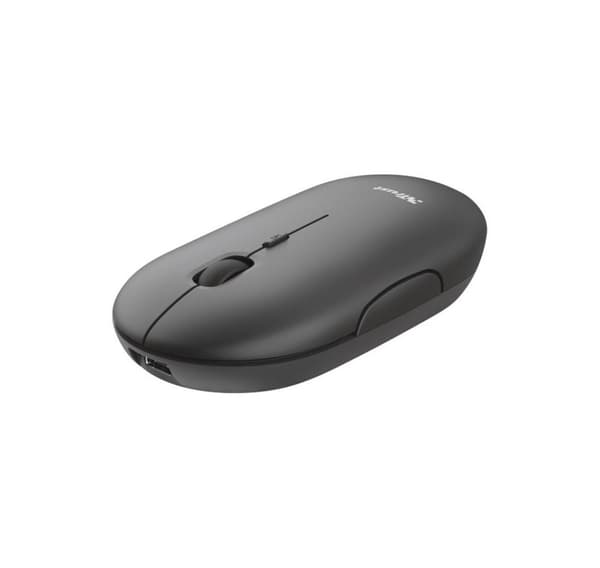 Mus usb optisk wrl/puck uppladdningsbar 24059, Trust Svart