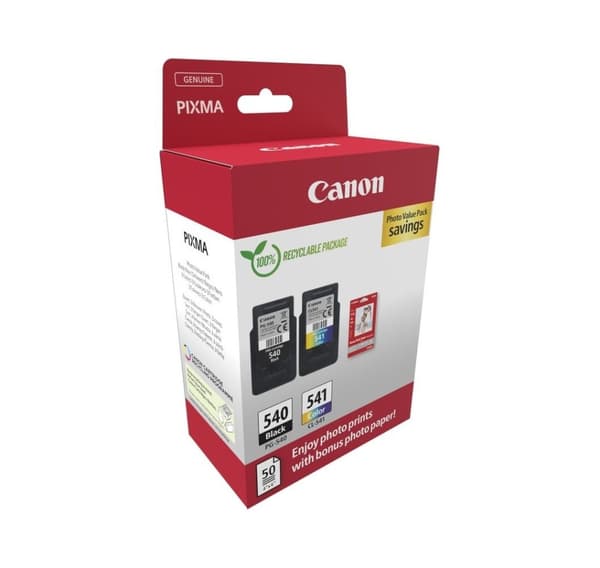 Canon blekkpatron PG-540/CL-541 Verdipakke