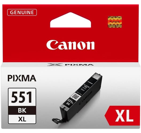 Canon blekkpatron CLI-551XL, sort