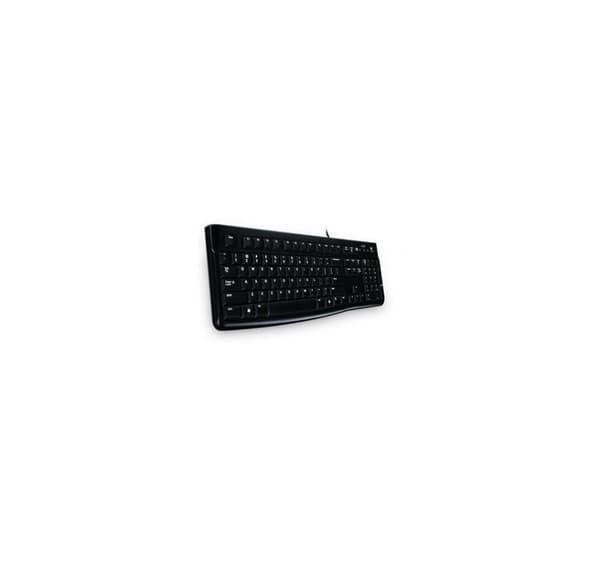 PC-tastatur K120 (US) 920-002509, Logitech Sort