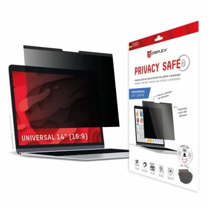 Universal Privacy Safe Glass 14", 16:9, DISPLEX