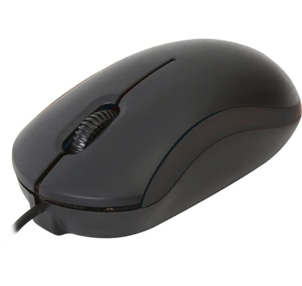 PC Mouse OM07VB Musta, Omega musta