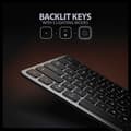 Miniatyrbild 9 av 11: PC-tangentbord HMC-KB med HUB, Axagon