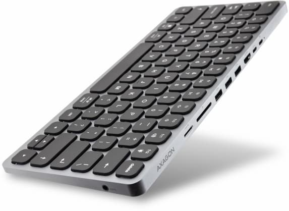 PC-tangentbord HMC-KB med HUB, Axagon
