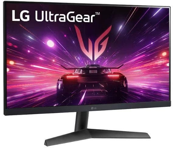 LCD-skärm 24gs60f-b (24", gaming, panel ips, 1920x1080, 16:9, matt, 1 ms, tilt, färg svart, 24gs60f-b), Lg
