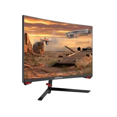 LCD-skärm lm27-e230c (27", gaming/böjd, panel va, 1920x1080, 16:9, 165hz, 1 ms, tilt, dhi-lm27-e230c), Dahua