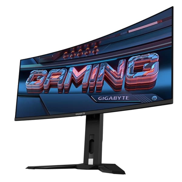 LCD-skärm mo34wqc ek (34", gaming/21 : 9, panel oled, 3440x1440, 21:9, 175 ??, 0,03 ms, högtalare, mo34wqcek), Gigabyte