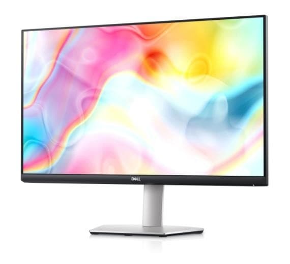 LCD-skärm s2722dc (27", panel ips, 2560x1440, 16:9, 4 ms, högtalare, vridbar, pivot, höjdjusterbar, tilt, 210-bbrr), Dell