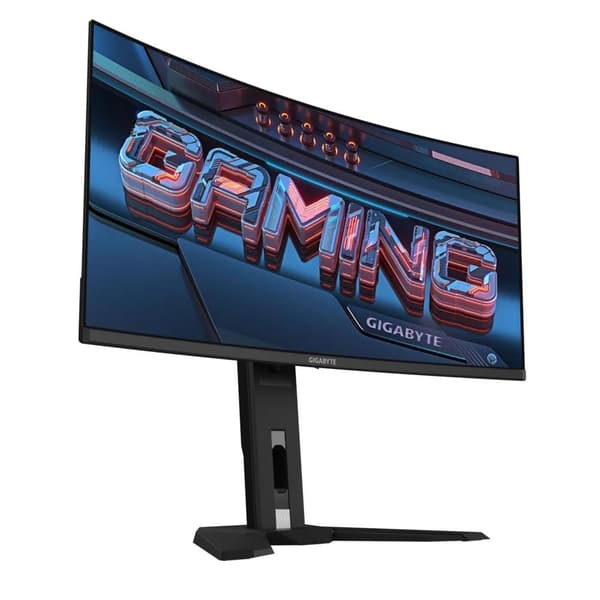 LCD-näyttö mo34wqc2 ek (34", peli/curved/21 : 9, paneeli oled, 3440x1440, 21:9, 0,03 ms, kaiuttimet, mo34wqc2ek), Gigabyte