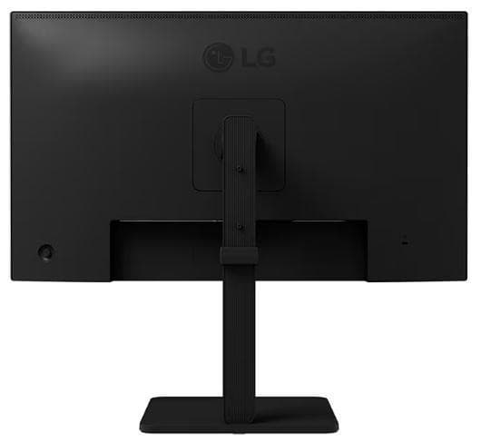LCD-skjerm 27" (panel ips, 1920x1080, 16:9, 100hz, matt, høyttalere, svingbar, svingbar, høydejusterbar, tilt, farge svart), Lg