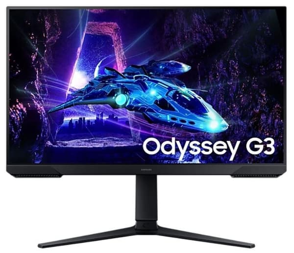 LCD-skärm 27" (gaming, panel va, 1920x1080, 16:9, 180hz, 1 ms, vridbar, pivot, justerbar höjd, lutning, färg svart), Samsung
