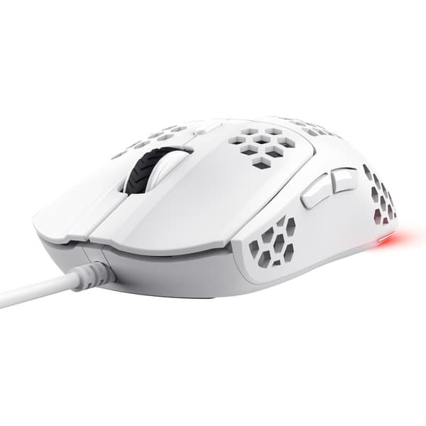 MUS USB OPTICAL GXT928W/LIGHTWEIGHT WHITE 25389 TRUST Hvid