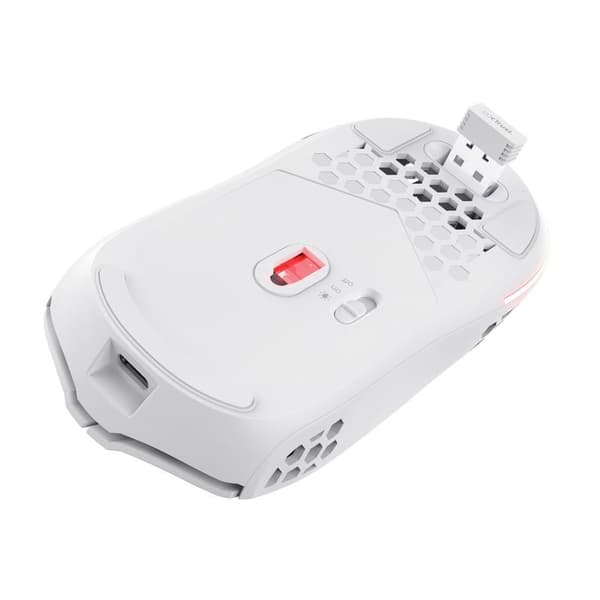 MUS USB OPTICAL WRL GXT929W/HELOX LIGHTW WHITE 25390 TRUST