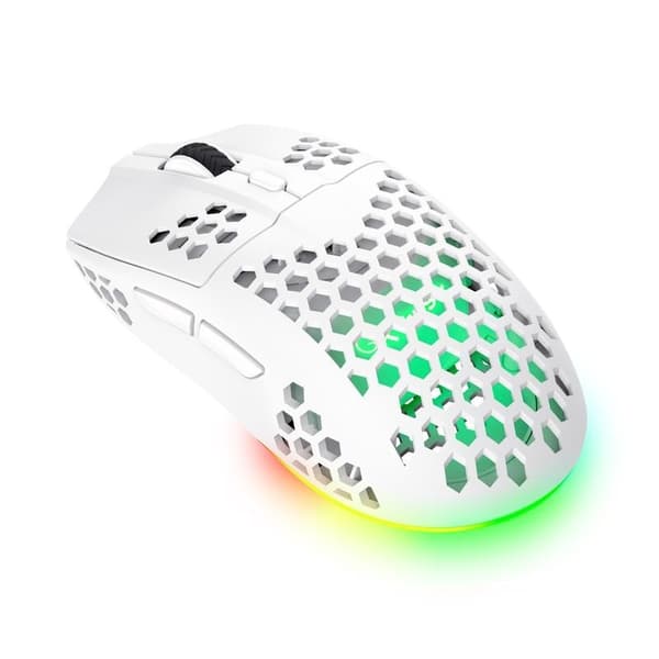 MUS USB OPTICAL WRL GXT929W/HELOX LIGHTW WHITE 25390 TRUST
