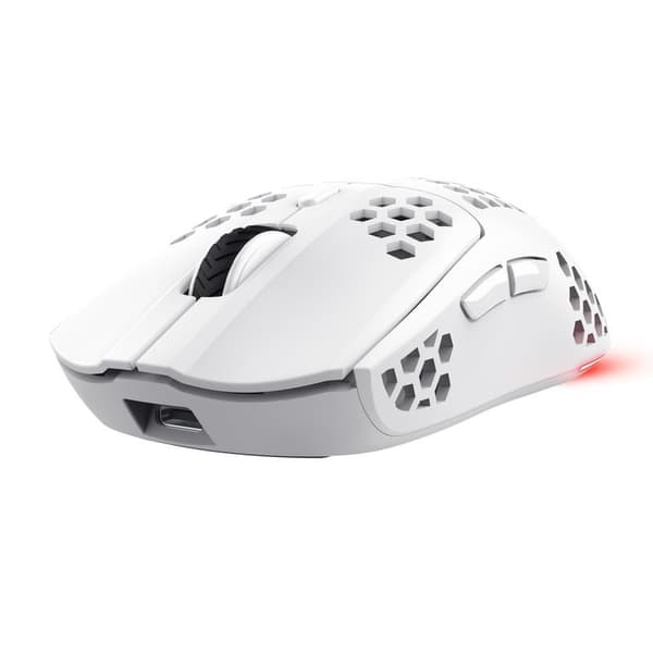 MUS USB OPTICAL WRL GXT929W/HELOX LIGHTW WHITE 25390 TRUST Vit