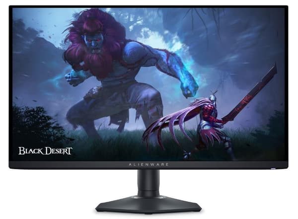 LCD-näyttö DELL AW2725DF (27", peli, paneeli QD-OLED, 2560x1440, 16:9, 360 Hz, matta, 0,03 ms, kääntyvä, kääntyvä) musta