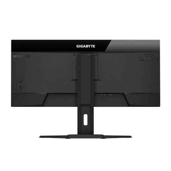 LCD-skærm GIGABYTE M34WQ-EK (34", Gaming/21 : 9, Panel IPS, 3440x1440, 21:9, 144Hz, Matt, 1 ms, Højttalere, Drejelig)
