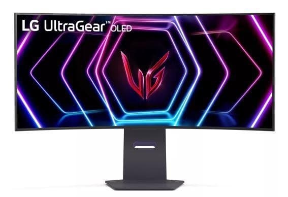 Skærm 39gs95qe-b (39", gaming/buet/21 : 9, panel oled, 3440x1440, 21:9, 240hz, mat, 0,03 ms, drejelig), Lg