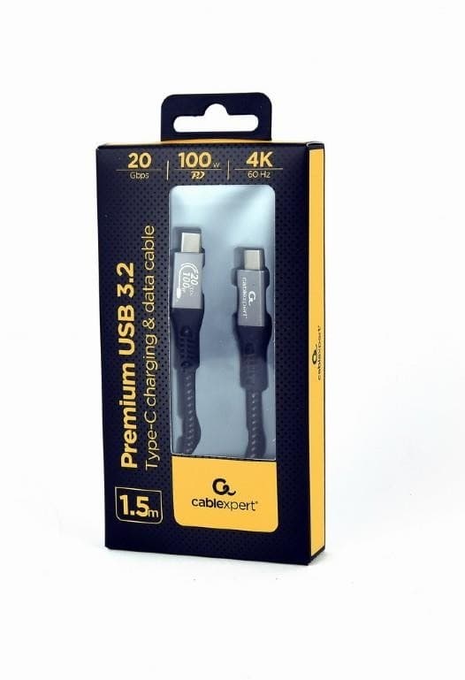 Kabel usb-c till 1,5m/ccbp-usb3-cmcm100-1,5m, Gembird