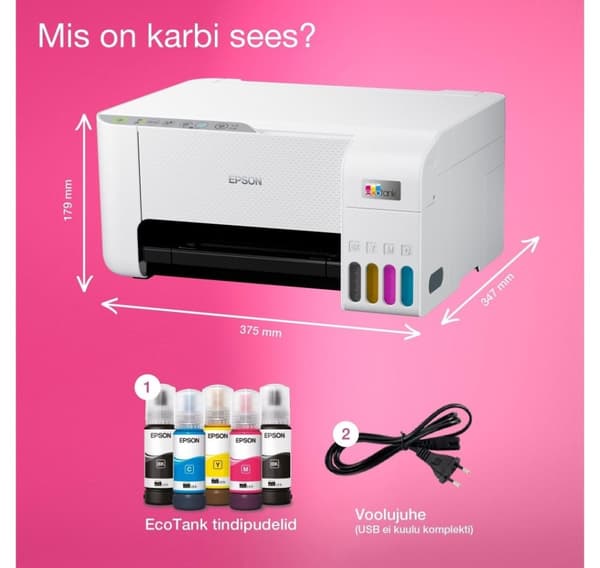 Alt-i-én inkjetprinter EPSON EcoTank L3276