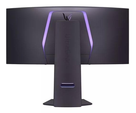 Skærm 34gs95qe-b (34", gaming/buet, panel oled, 3440x1440, 21:9, 240hz, mat, 0,03 ms, drejelig, højdejusterbar, tilt), Lg