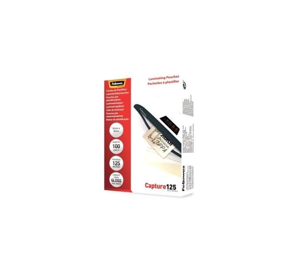 Lamineringspåse glansigt kort/125 100 st 5306702, Fellowes