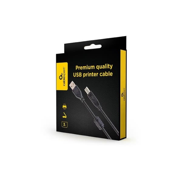 Kaapeli usb2-tulostin am-bm 3m/ccfb-usb2-ambm-3m, Gembird