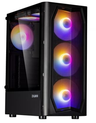PC-fodral N4 Rev.1 Svart, ZALMAN